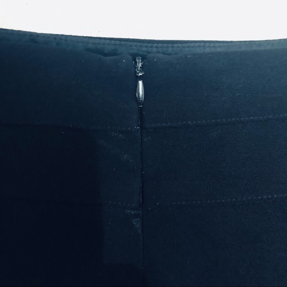 Nanette Lepore Black Pencil Skirt with Pleats - Picture 3 of 7